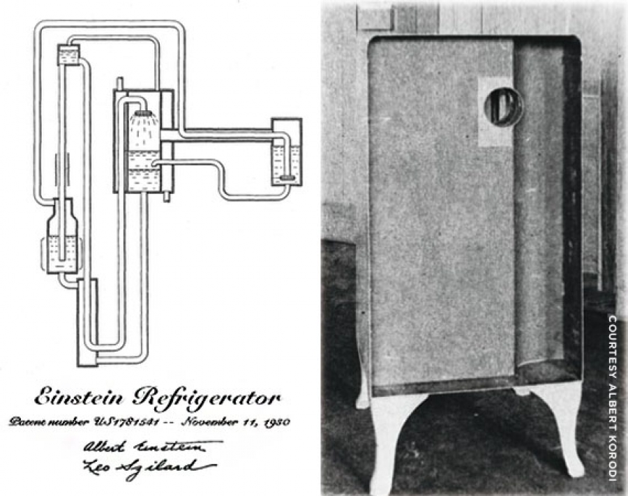 Бесшумный холодильник эйнштейна